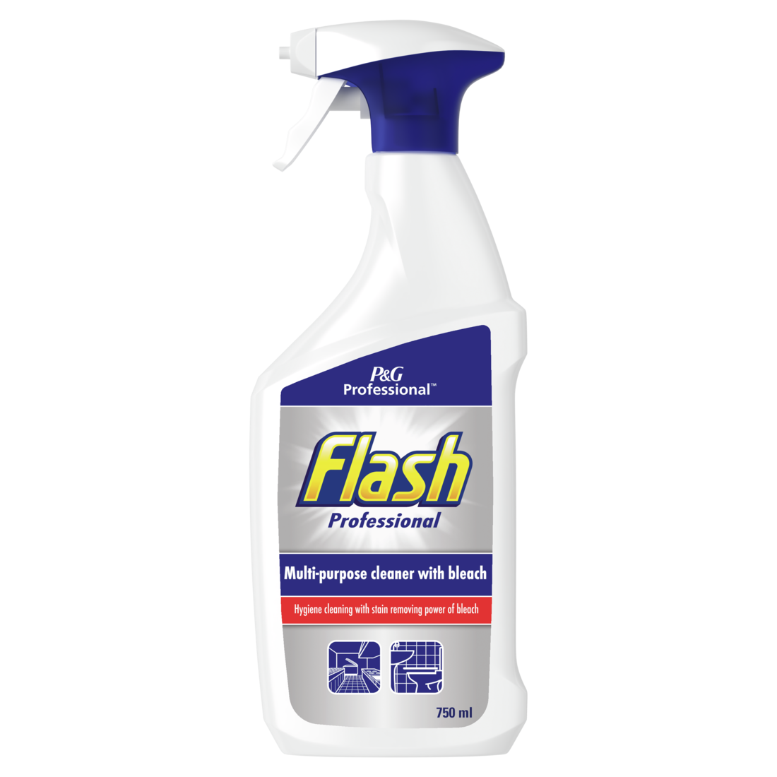 Flash Professional Multi-Purpose Cleaner with Bleach