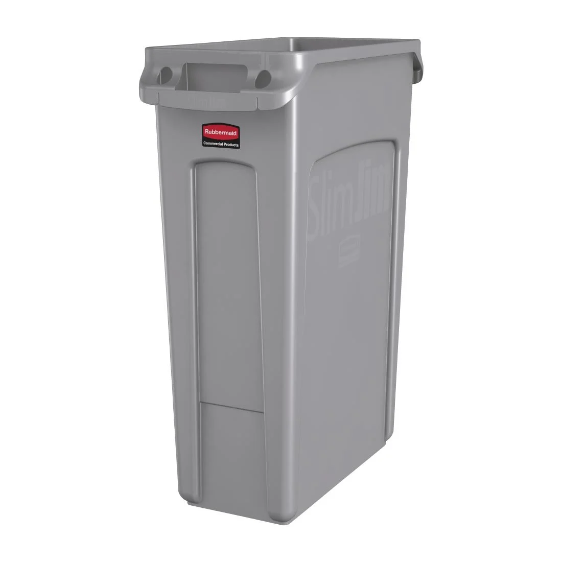 Grey Slim Jim Vented Bin 87L