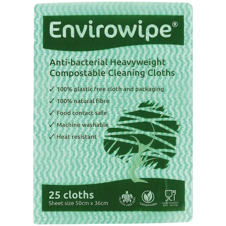 Green Envirowipe Plus Folded Cloths