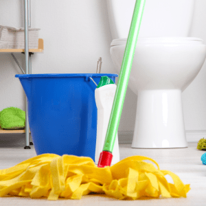 Washroom Floor Cleaning