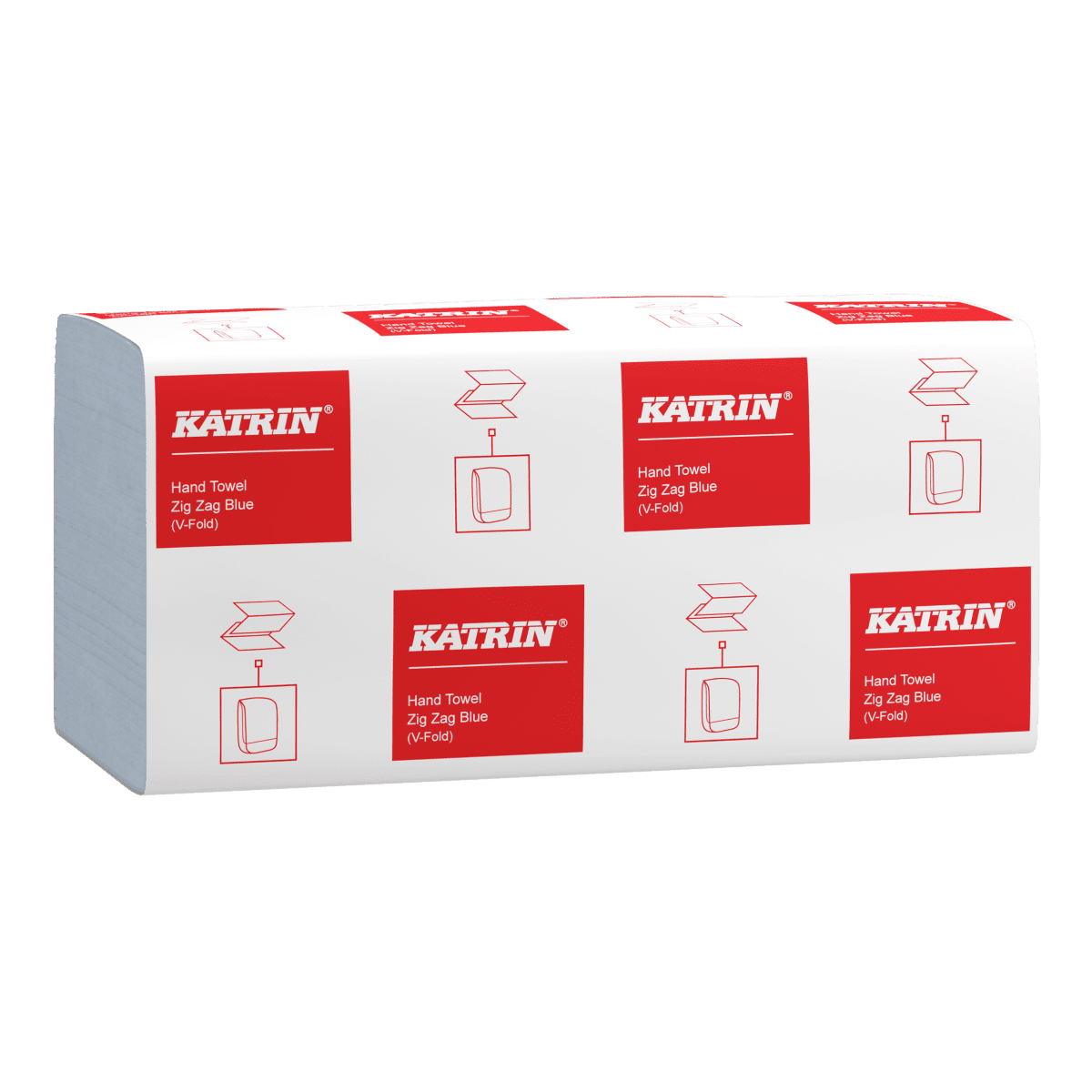 362200 katrin v fold paper towels zig zag 1 blue official product image